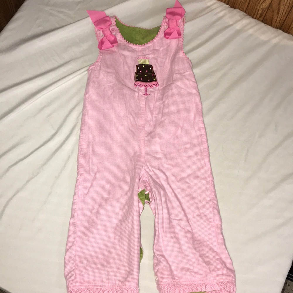 Adorable overalls. 24 months